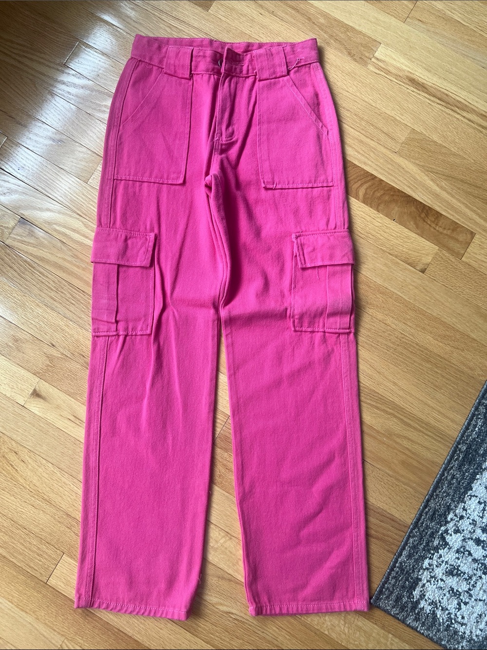 Pink Cargo Pants